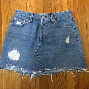 Reformation Denim Skirt